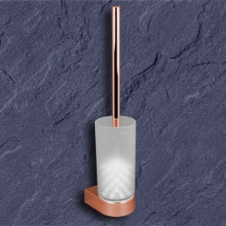 Keuco Edition 300 Toilettenb�rstengarnitur 30064 kupfer-poliert 30064019000-KU WC-B�rstengarnitur