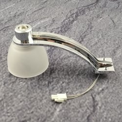 Keuco Ersatzteil Leuchte komplett weiss-matt f�r Spiegelschrank ROYAL 30