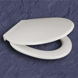 Pagette WC-Sitz Exclusiv alba mit Deckel Scharniere Edelstahl 790821602-AL