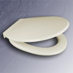 Pagette WC-Sitz Exclusiv jasmin-matt mit Deckel Scharniere Edelstahl 790821602-JA