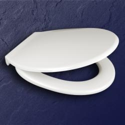 Pagette WC-Sitz Exclusiv weiss mit Deckel Scharniere Edelstahl 790821602