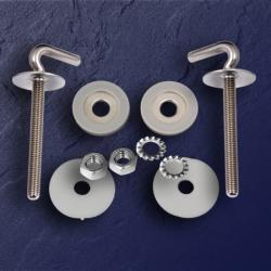 Pagette Edelstahl-Befestigung Edelstahl 794700100 f&uuml;r WC-Sitz