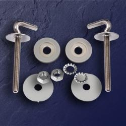 Pagette Edelstahl-Befestigung Edelstahl 794700100 f�r WC-Sitz