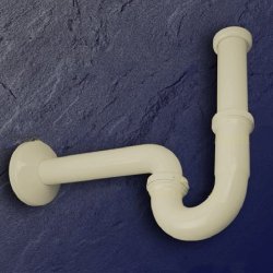 Viega Plus-Siphon 1 1/4 bahama-beige R�hrengeruchsverschluss R�hrensiphon Sifon Traps 101572-BE