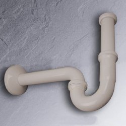 Viega Plus-Siphon 1 1/4 pergamon R�hrengeruchsverschluss R�hrensiphon Sifon Traps 101572-PM