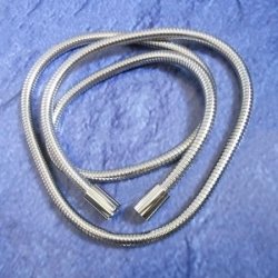 Metall-Brauseschlauch Platin 125 cm DN 15 Duschschlauch 1250 mm 031125 SN