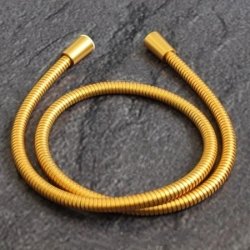Metall Brauseschlauch Gold Matt 160 cm DN 15 Duschschlauch 031160 GOM