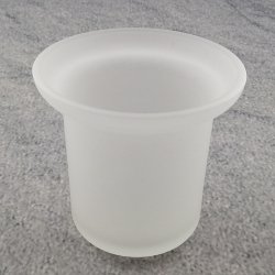 Duravit D-Code Glas matt 1002380000 Ersatzglas für Bürstengarnitur