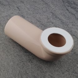 Viega WC Anschlussbogen Bahamabeige 90 Grad 110 x 230 mm 103125