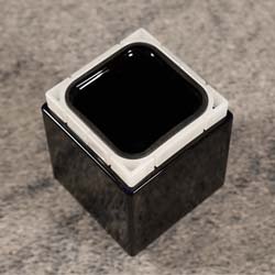 Emco Asio Kristallglas Schwarz 132113390 Glas Flüssigseifenspender