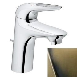 Grohe Eurostyle Waschtischbatterie Schwarz/ Gold 33558003 SWGO S-Size
