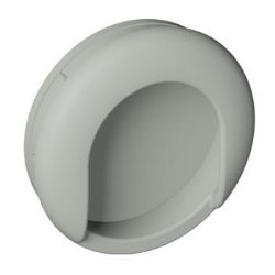 HEWI 535.75MLB 95 Muschelgriff rund ø 75/ 70 mm Matt Felsgrau