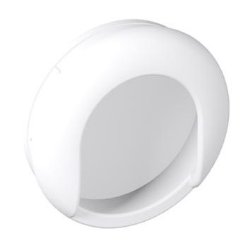 HEWI 535.75MLB 98 Muschelgriff rund ø 75/ 70 mm Matt Signalweiss