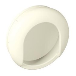 HEWI 535.75MLB 99 Muschelgriff rund ø 75/ 70 mm Matt Reinweiss