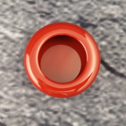 HEWI 538.60ML 33 Muschelgriff rund ø 60 mm Rubinrot Einlass 55 mm