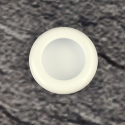 HEWI 538.60ML 98 Muschelgriff rund ø 60 mm Signalweiss Einlass 55 mm