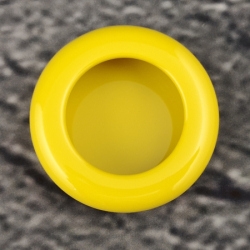 HEWI 538.75ML 18 Muschelgriff rund ø 75 mm Senfgelb Einlass 70 mm