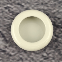 HEWI 538.75ML 97 Muschelgriff rund ø 75 mm Lichtgrau Einlass 70 mm
