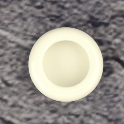 HEWI 538.75ML 99 Muschelgriff rund ø 75 mm Reinweiss Einlass 70 mm