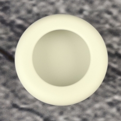 HEWI 538.90MLB 97 Muschelgriff rund ø 90/ 85 mm Matt Lichtgrau