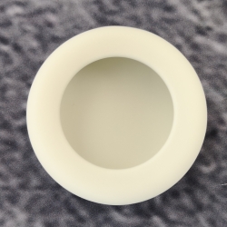 HEWI 538.90MLB 99 Muschelgriff rund ø 90/ 85 mm Matt Reinweiss