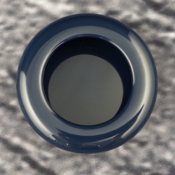 HEWI 538.90ML 50 Muschelgriff rund ø 90 mm Stahlblau Einlass 85 mm