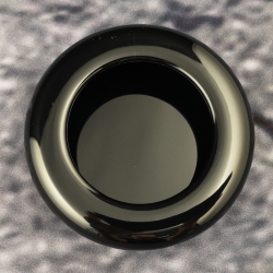 HEWI 538.90ML 90 Muschelgriff rund ø 90 mm Tiefschwarz Einlass 85 mm