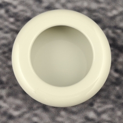 HEWI 538.90ML 97 Muschelgriff rund ø 90 mm Lichtgrau Einlass 85 mm