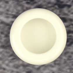 HEWI 538.90ML 99 Muschelgriff rund ø 90 mm Reinweiss Einlass 85 mm