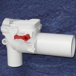 Kessel 73051 Staufix Siphon DN 50 Rückstauverschluss für Waschtisch