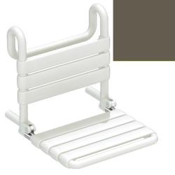 HEWI Serie 801 Einhängesitz klappbar Umbra 801.51.115 84 Barrierefrei Duschsitz Braun
