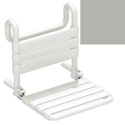 HEWI Serie 801 Einhängesitz klappbar Felsgrau 801.51.115 95 Barrierefrei Duschsitz Grau