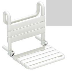 HEWI Serie 801 Einhängesitz klappbar Lichtgrau 801.51.115 97 Barrierefrei Duschsitz Grau