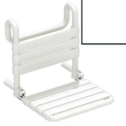 HEWI Serie 801 Einhängesitz klappbar Reinweiss 801.51.115 99 Barrierefrei Duschsitz Weiss