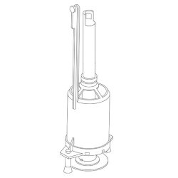 Schwab Auslaufventil 8050800504 f�r AP-Sp�lkasten 220