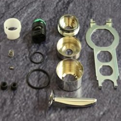 Hansgrohe Kartusche 94004000 Axor Starck chrom mit Griff zu Waschtischmischer Classic