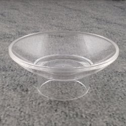 SEIFENSCHALE CAPRI SEIFEN SCHALE VERCHROMT GLAS SEIFENABLAGE GLASSEIFENABLAGE