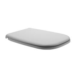 Duravit D-Code WC Sitz weiss mit Absenkautomatik Softclose 0067390000 Scharniere Kunststoff