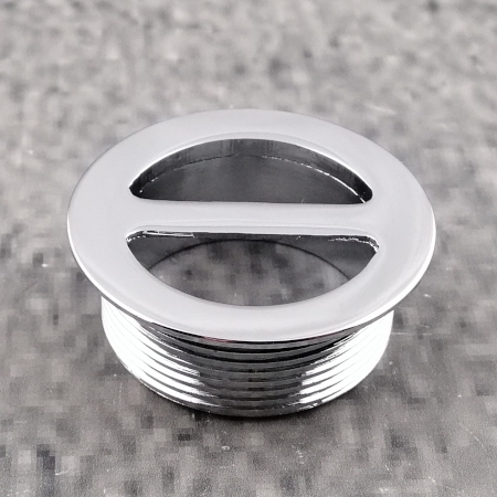 Alape Design Überlaufrosette 951078 chrom für Waschtisch Überlauf