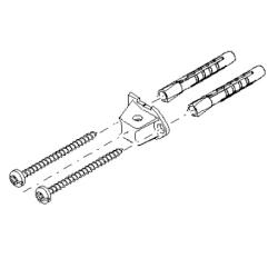 Dornbracht Befestigungssatz 0517207400000 Befestigung für Accessoires Selv L´aura