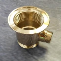 Dornbracht Kelch Unterteil Gold 091101023-01 Ablaufkelch für Waschtisch