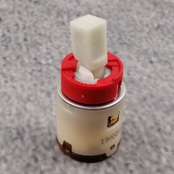 Dornbracht Kartusche 25 mm weiss 09150504190 Steuerpatrone für Einhebelmischer Armatur