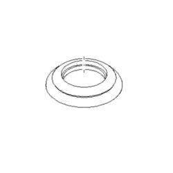 Dornbracht Rosette 55 x 10 mm 092735002-00 Chrom für Schlauchdurchführung Madison