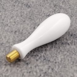 Dornbracht Porzellangriff 1116182060 Hebelgriff weiß Länge 95 mm