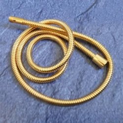 Dornbracht Brauseschlauch 1/2 x 3/8 AG 175 cm Gold 28322970-01
