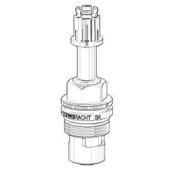 Dornbracht Oberteil 1/2 Zoll 9090031650090 rechtsschließend 15 mm verlängert