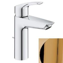 Grohe Eurosmart M-Size Waschtischbatterie Chrom/ Gold 23322003 VCGO