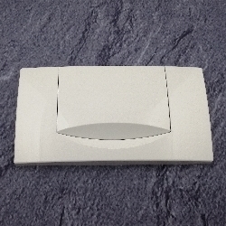 Geberit Betätigungsplatte 200F Weiss Spül-Stopp 115222111