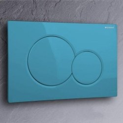 Geberit Betätigungsplatte Sigma01 HEWI Ultramarinblau 115.770.11.5 H53