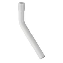Geberit Ersatzteil 118.020.11.1 Spülbogen 45 Grad 30 x 10 cm weiß-alpin d 44 mm